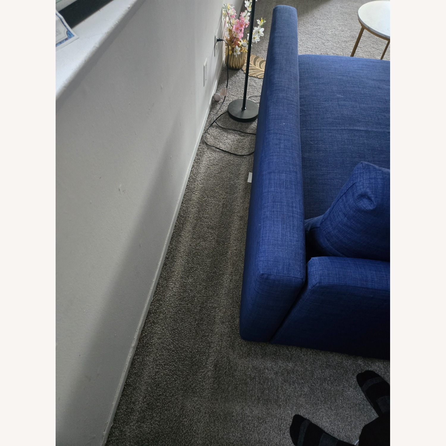 HOLMSUND Blue Sleeper Sofa - image-5