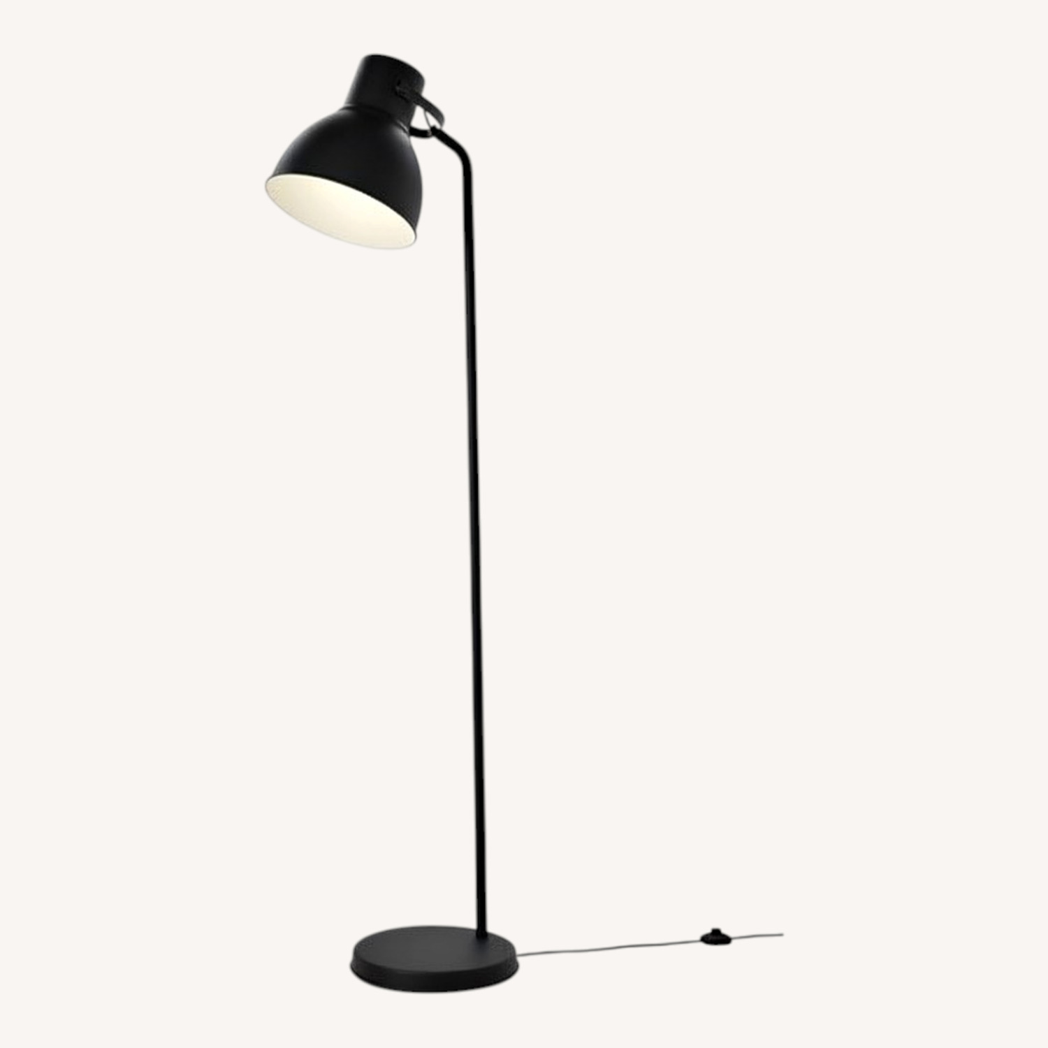 IKEA Hektar Black Metal Floor Lamp - image-0