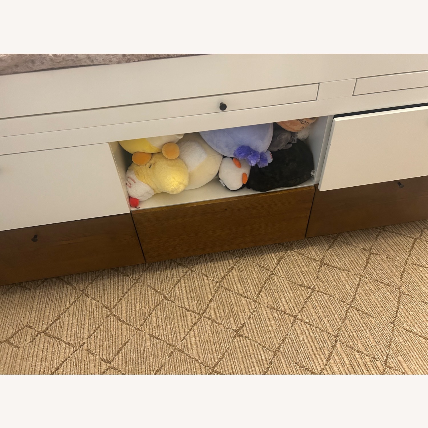 West Elm Kids Modern Captains White Bunk Bed - image-5