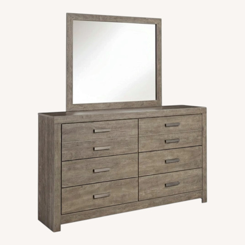 Used Culverbach 6 Drawer Dresser + Mirror for sale on AptDeco