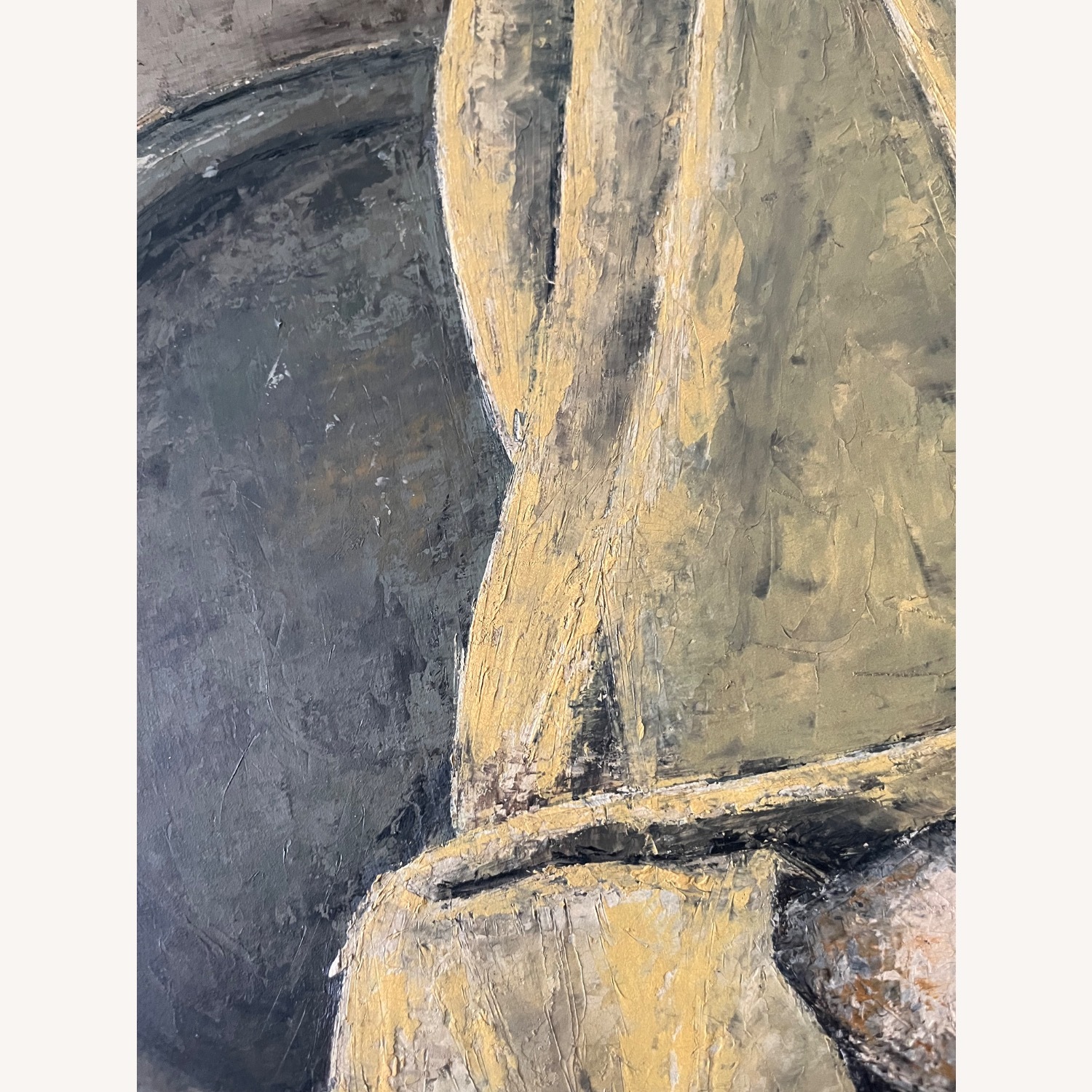 Mid Century Still Life Painting Oil on Board - image-6