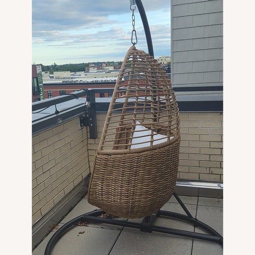 Used Natural Wicker Patio Furniture for sale on AptDeco