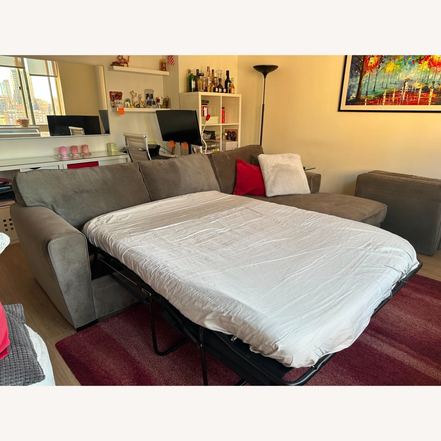 Raymour & Flanigan Full Sleeper Sofa Bed - image-5