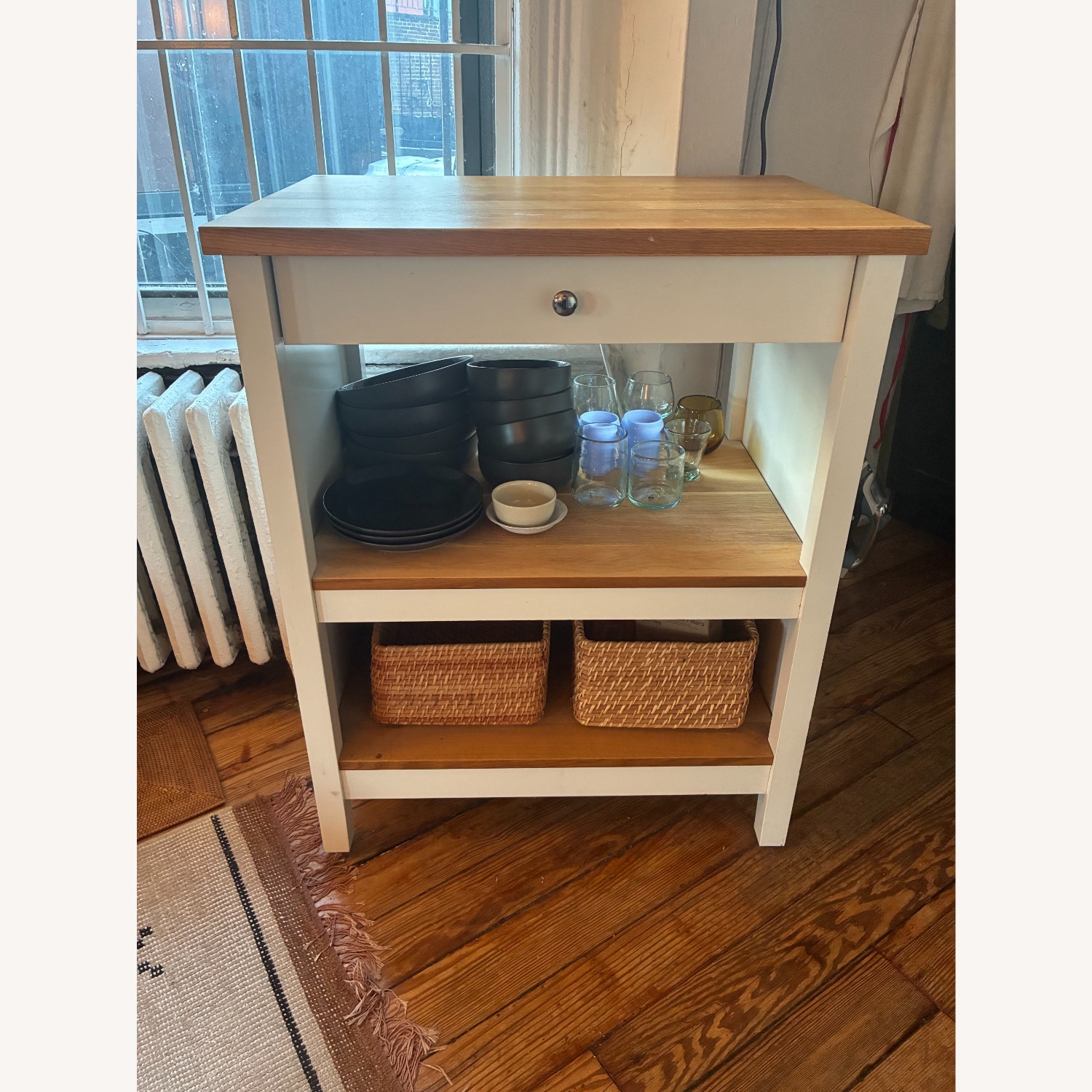 IKEA Kitchen Table & Storage - image-2