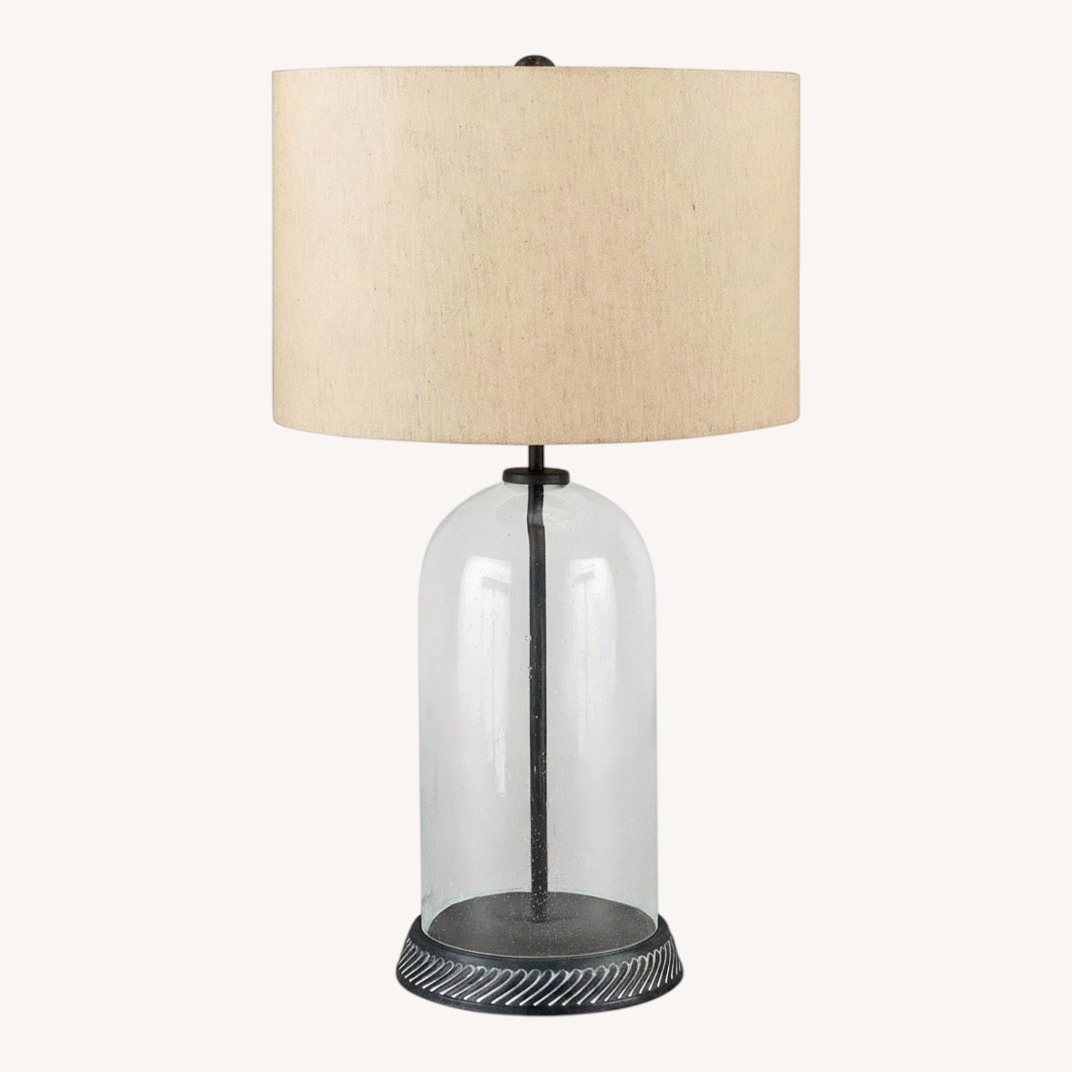 Ashley Furniture Manelin Transparent Glass Table Lamps - image-0