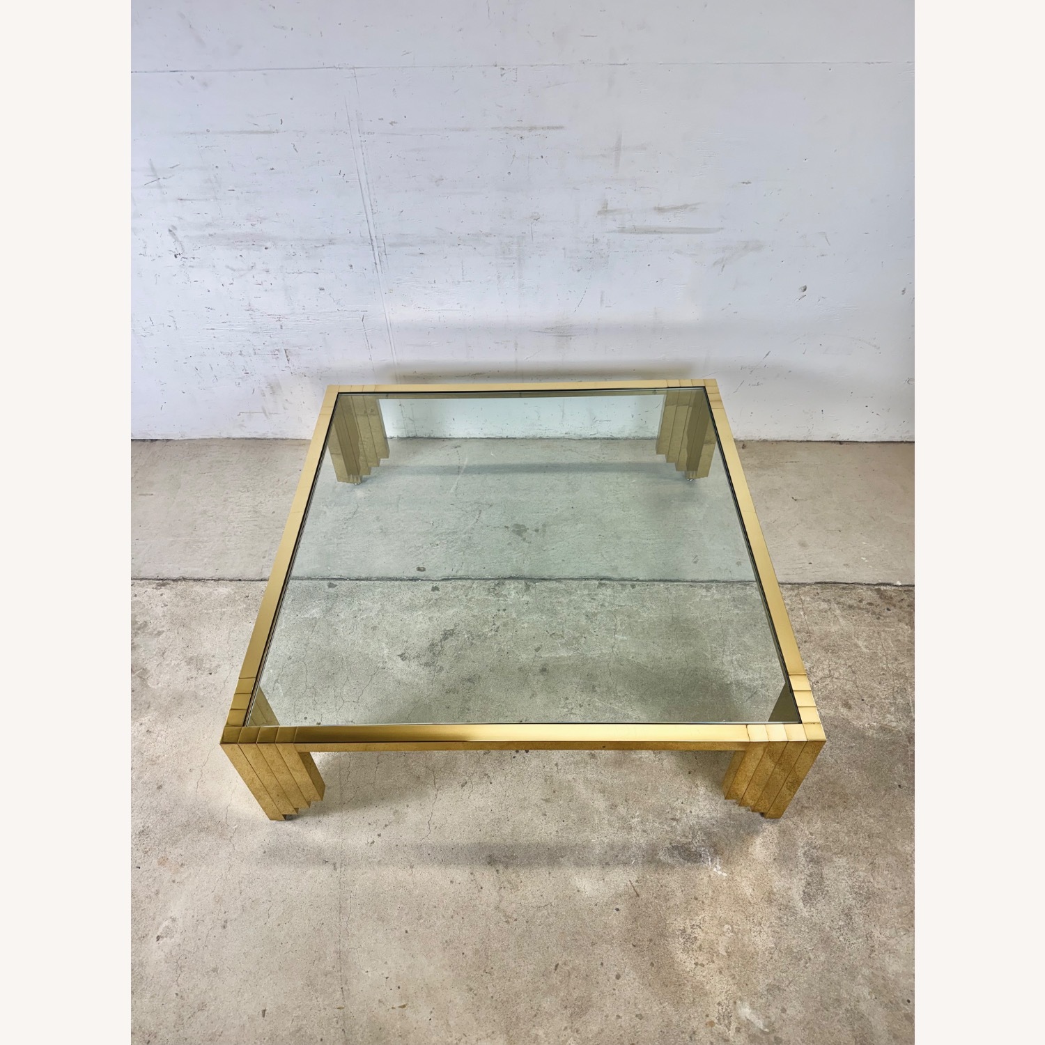 Monumental Vintage Square Coffee Table 48x48 - image-21
