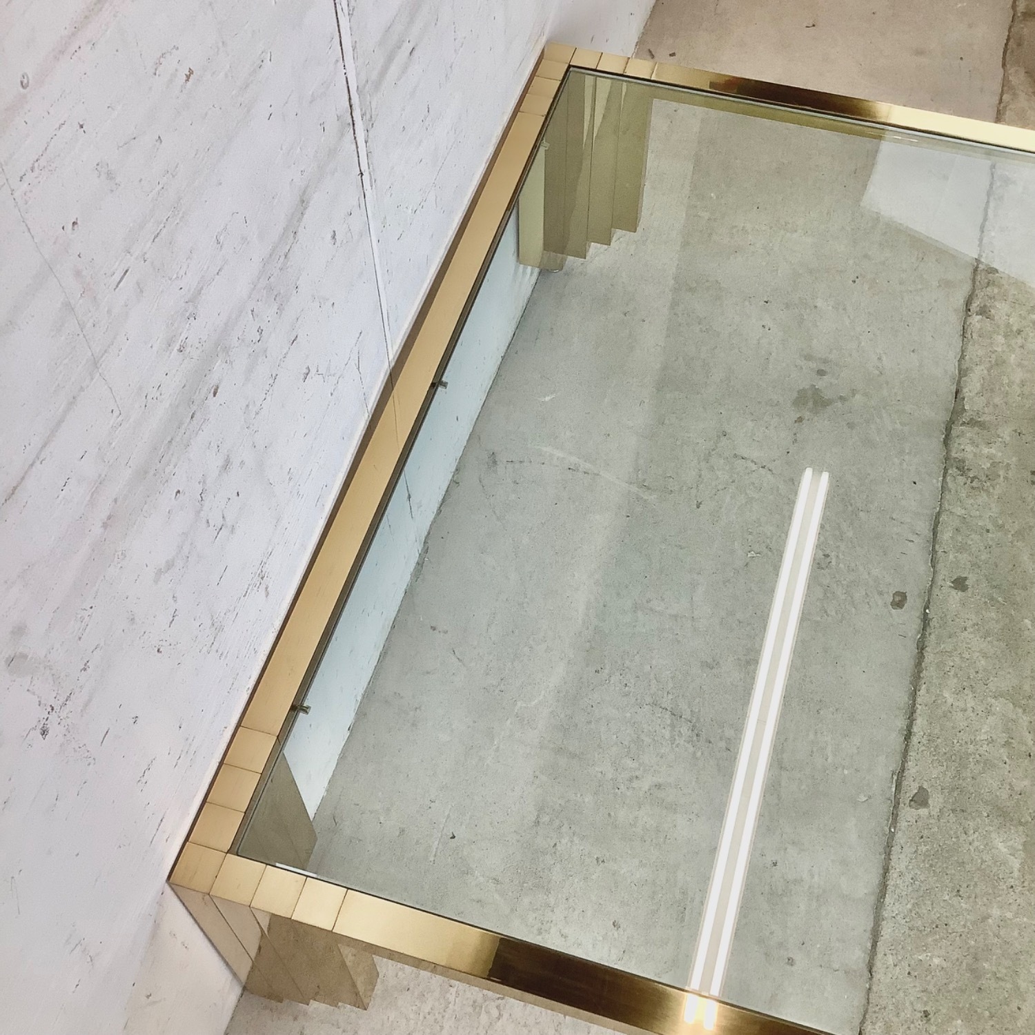 Monumental Vintage Square Coffee Table 48x48 - image-16