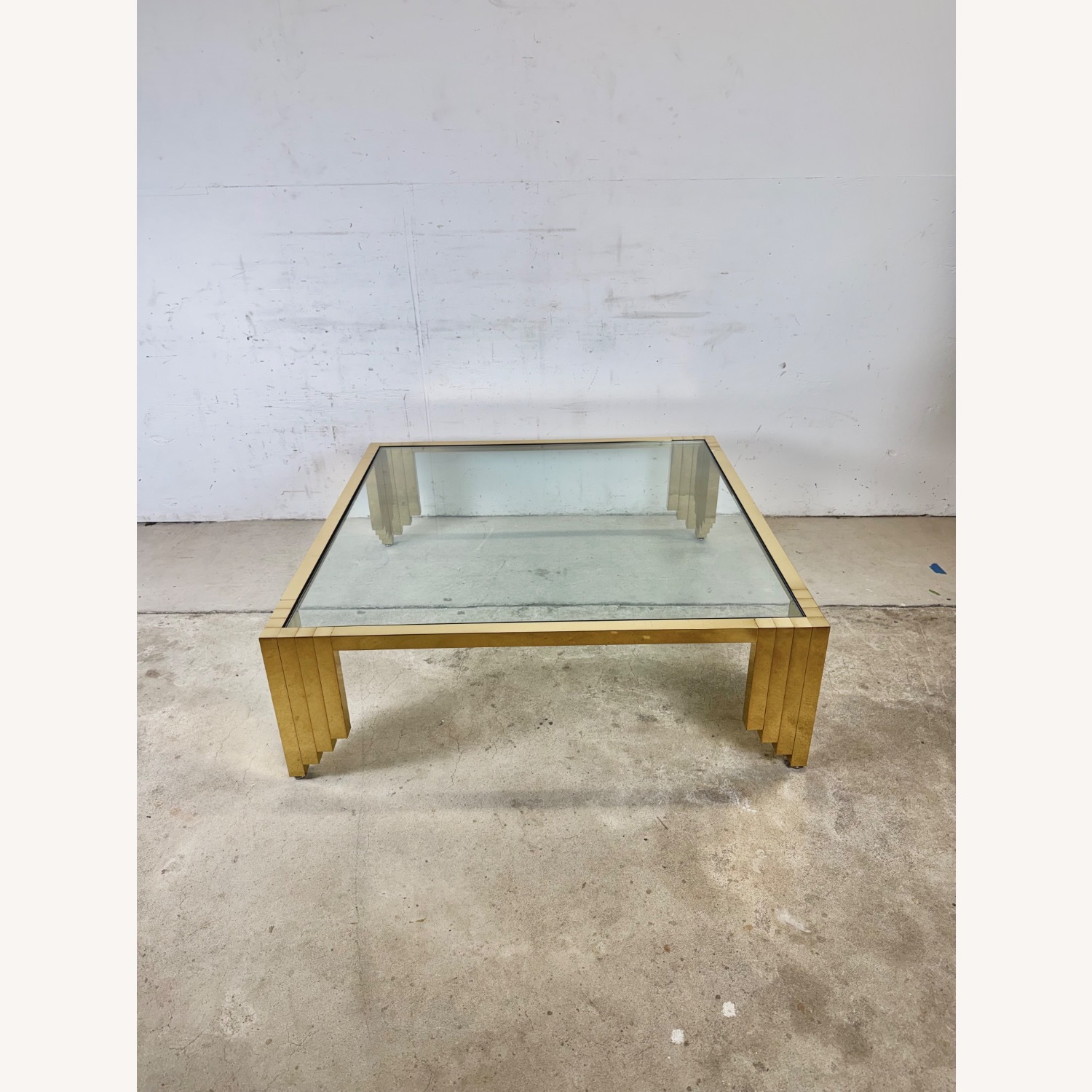 Monumental Vintage Square Coffee Table 48x48 - image-22