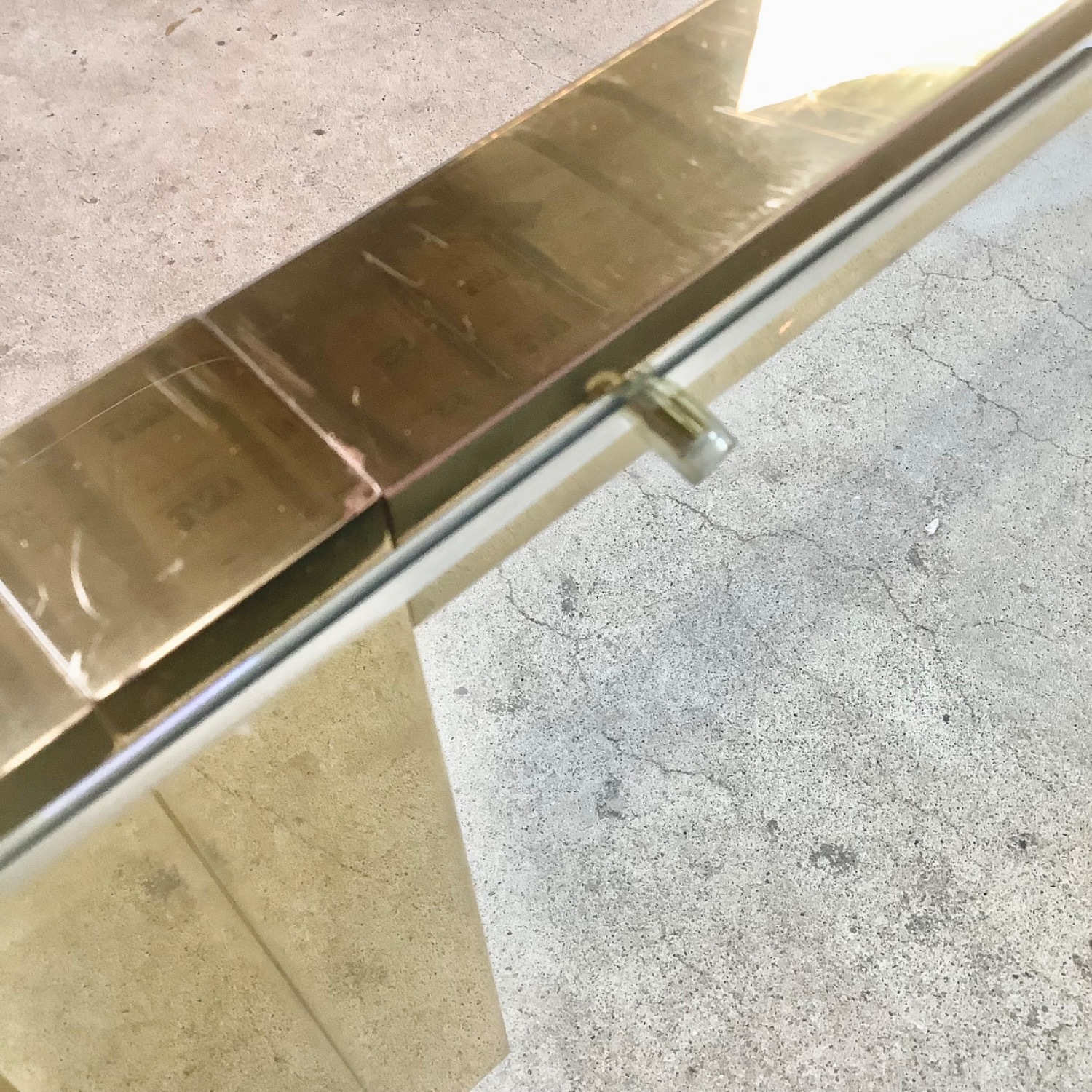 Monumental Vintage Square Coffee Table 48x48 - image-15