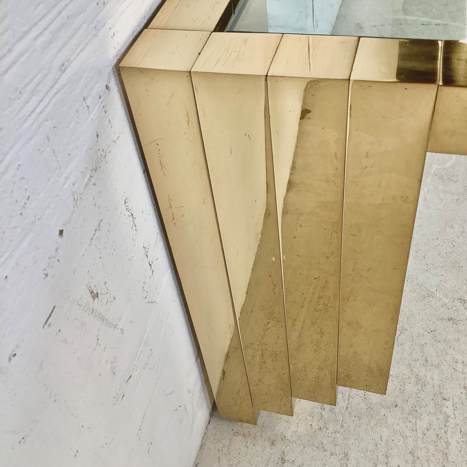 Monumental Vintage Square Coffee Table 48x48 - image-13