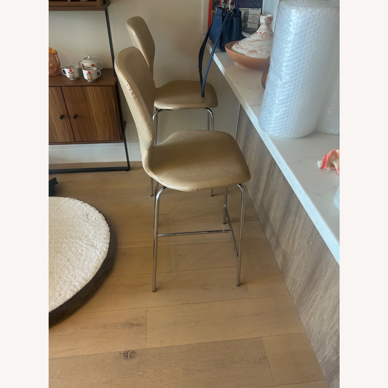Pike Counter Stools in Buff - image-2