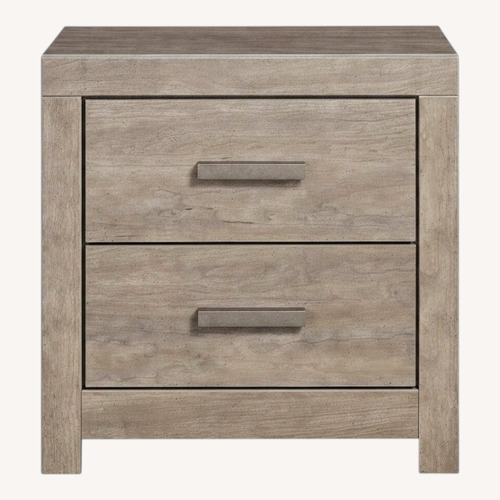 Used Ashley Furniture Culverbach Nightstands W USB (Set of 2) for sale on AptDeco