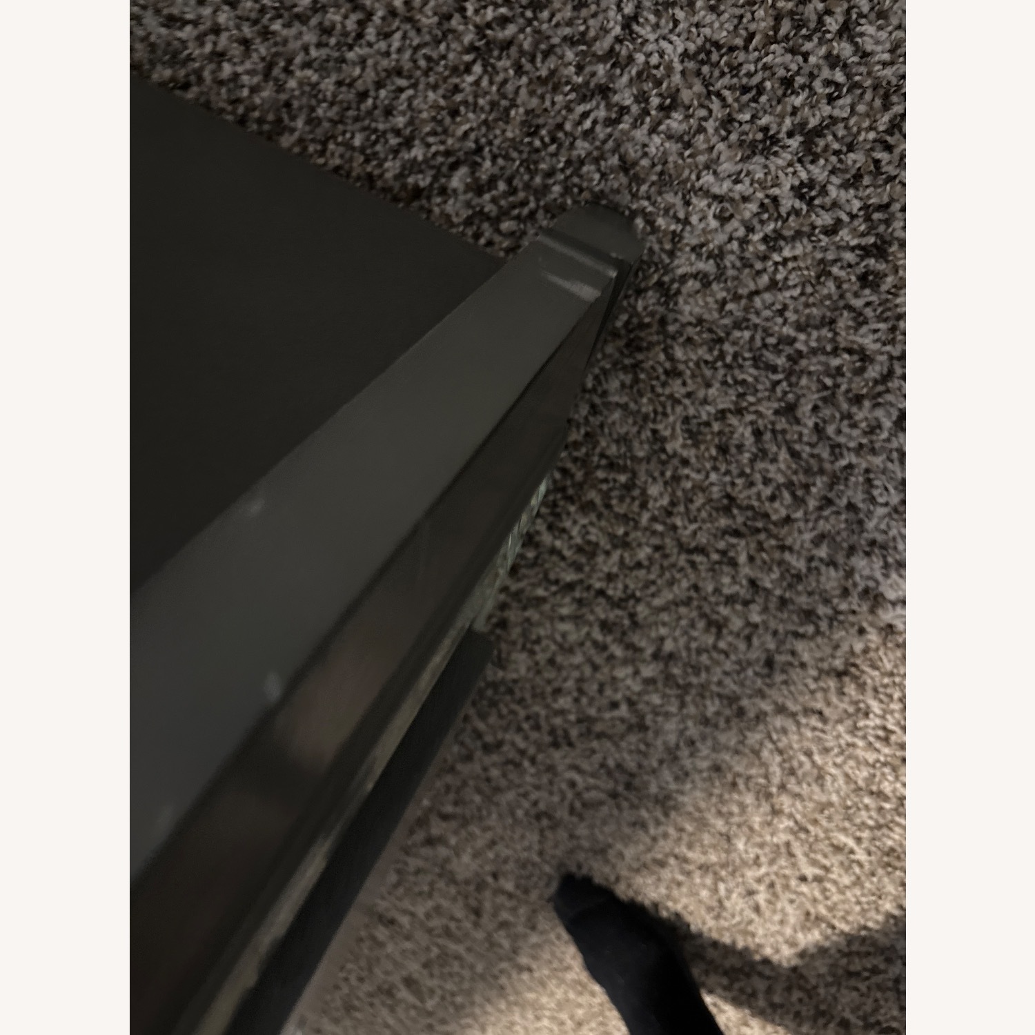 Light Gray Wood Queen Bed - image-4