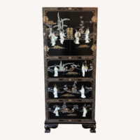 Antique Chinese Black Dresser