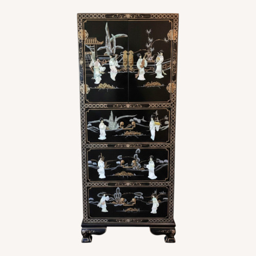 Used Antique Chinese Black Dresser for sale on AptDeco