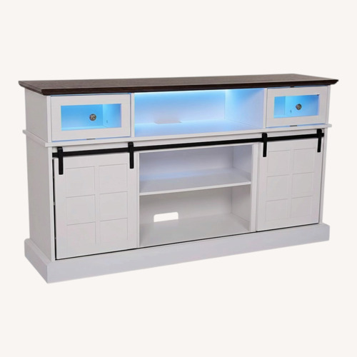 Used LGHM Farmhouse TV Stand  for sale on AptDeco