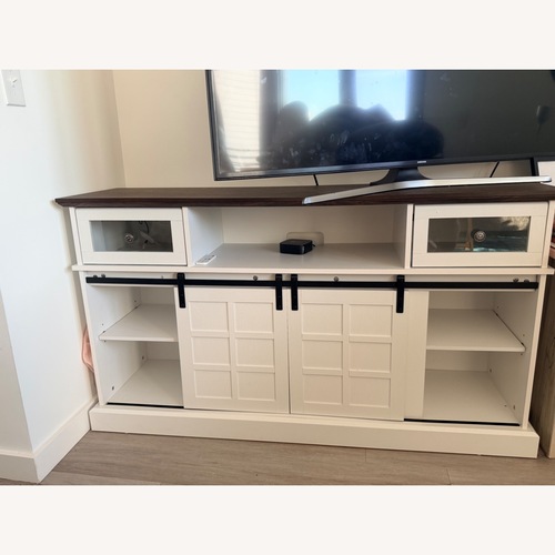 Used LGHM Farmhouse TV Stand  for sale on AptDeco