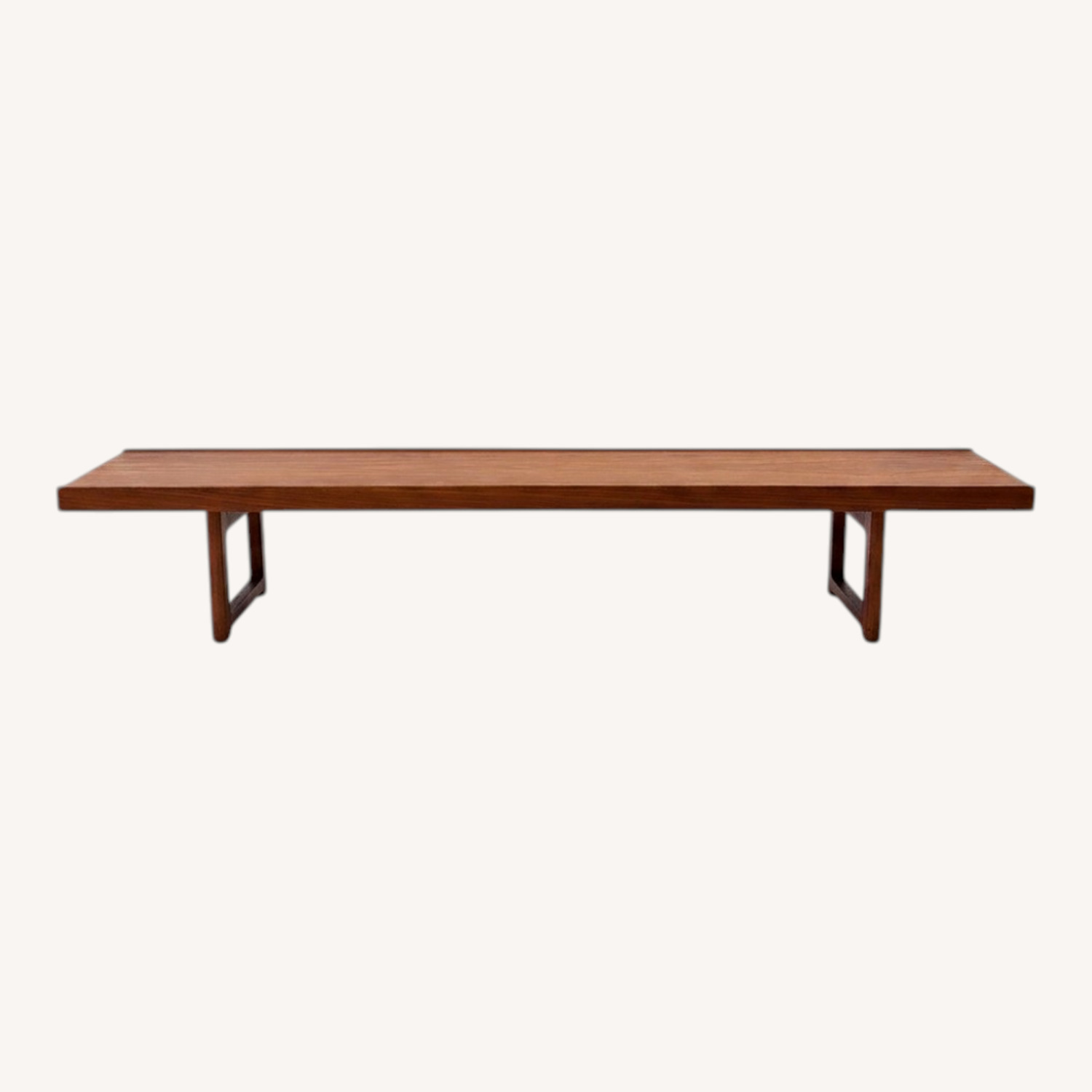 Vintage Torbjørn Afdal for Bruksbo Teak Bench - image-0