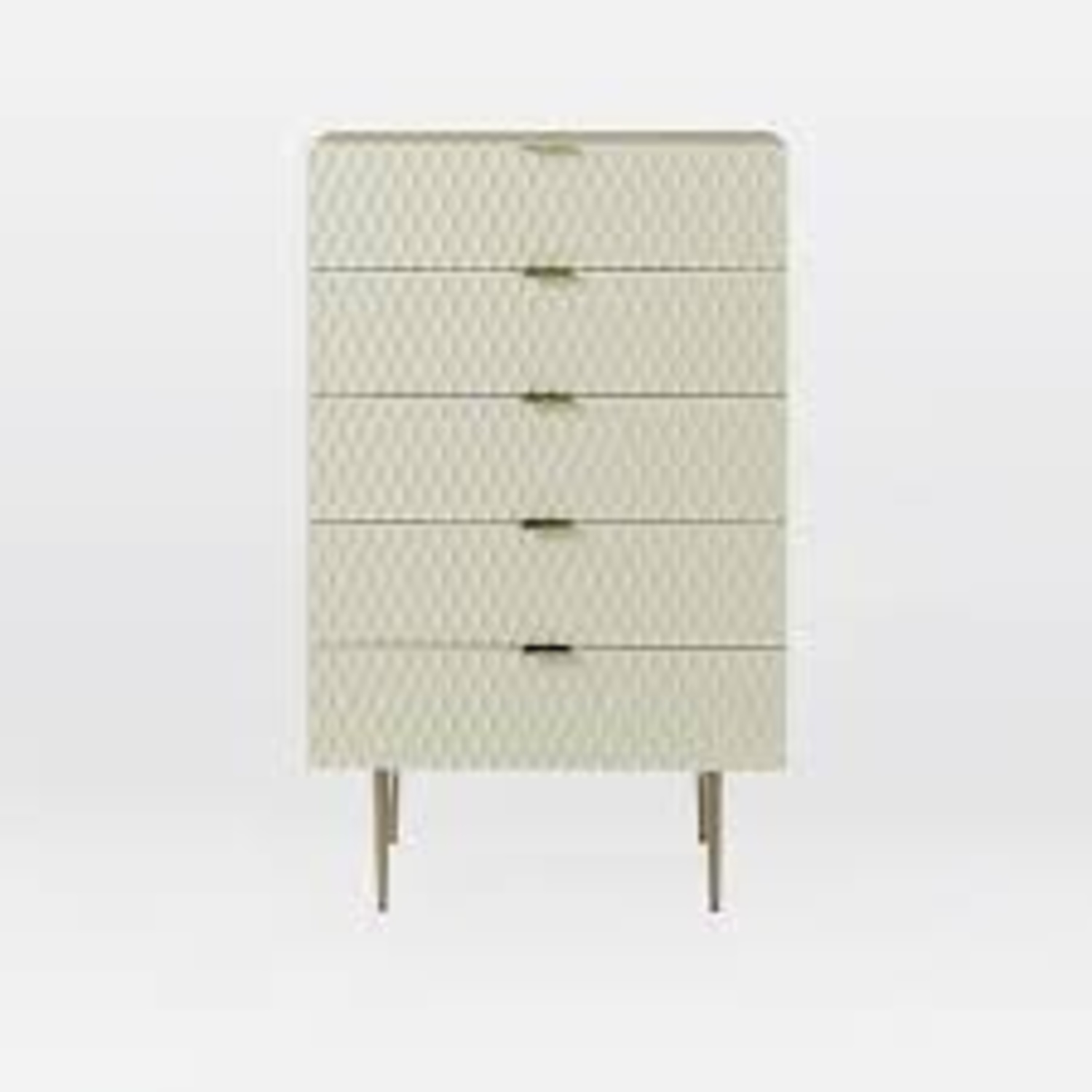 West Elm Audrey 5-Drawer Chest Parchment - image-7