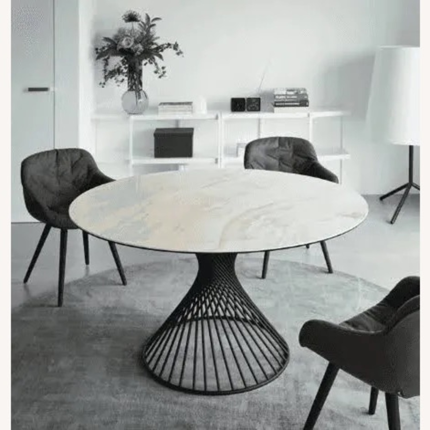 Calligaris Vortex Natural Marble Dining Table - image-5