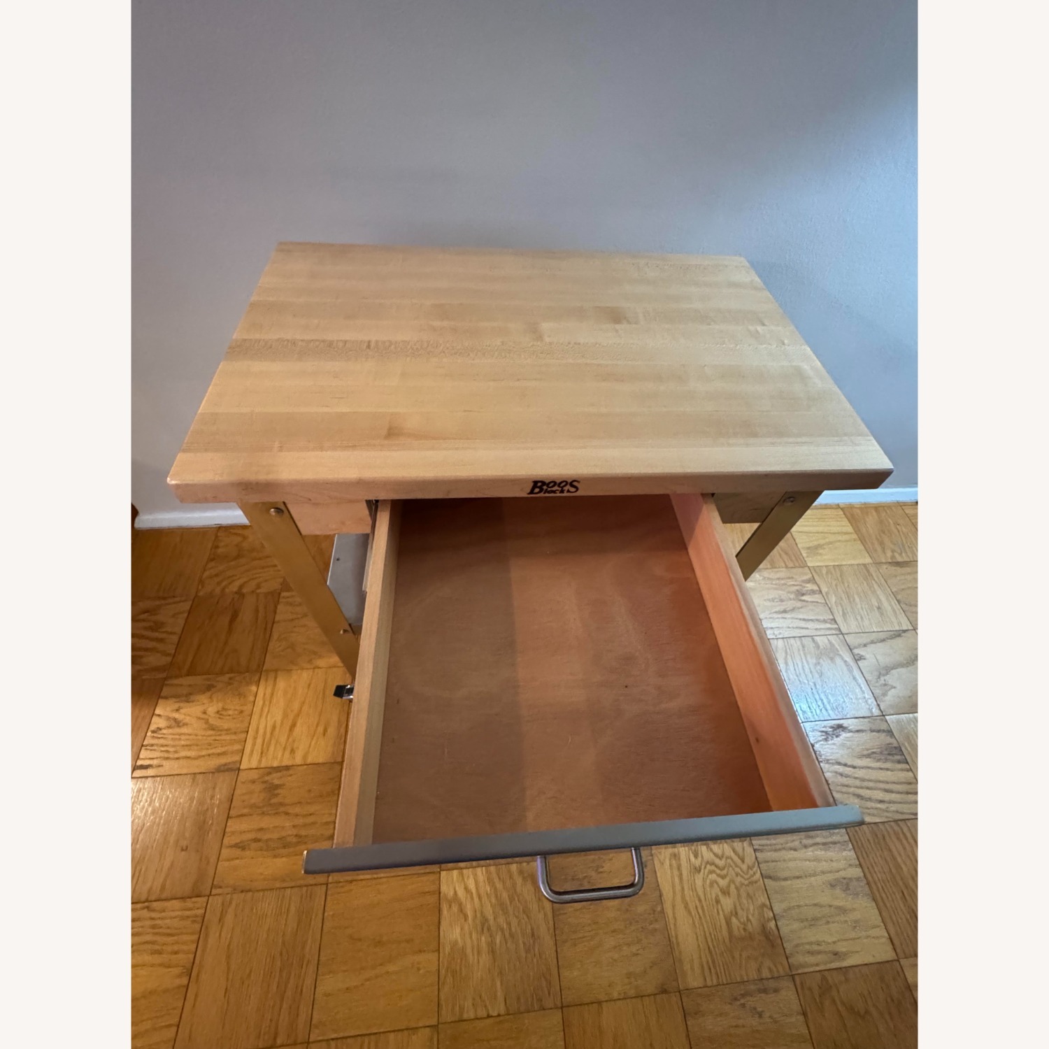 John Boos Cucina Elegante Wood Kitchen Island - image-4