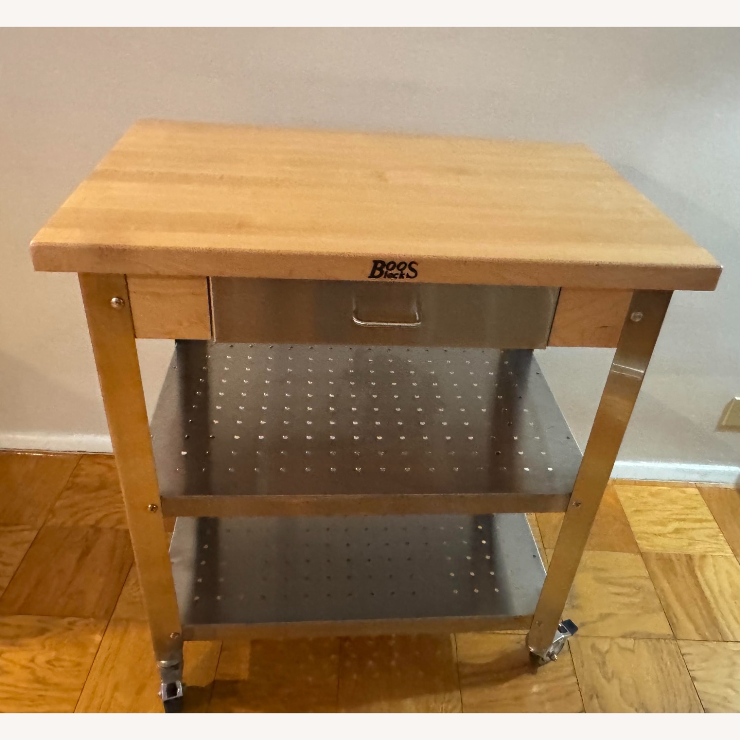 John Boos Cucina Elegante Wood Kitchen Island - image-2