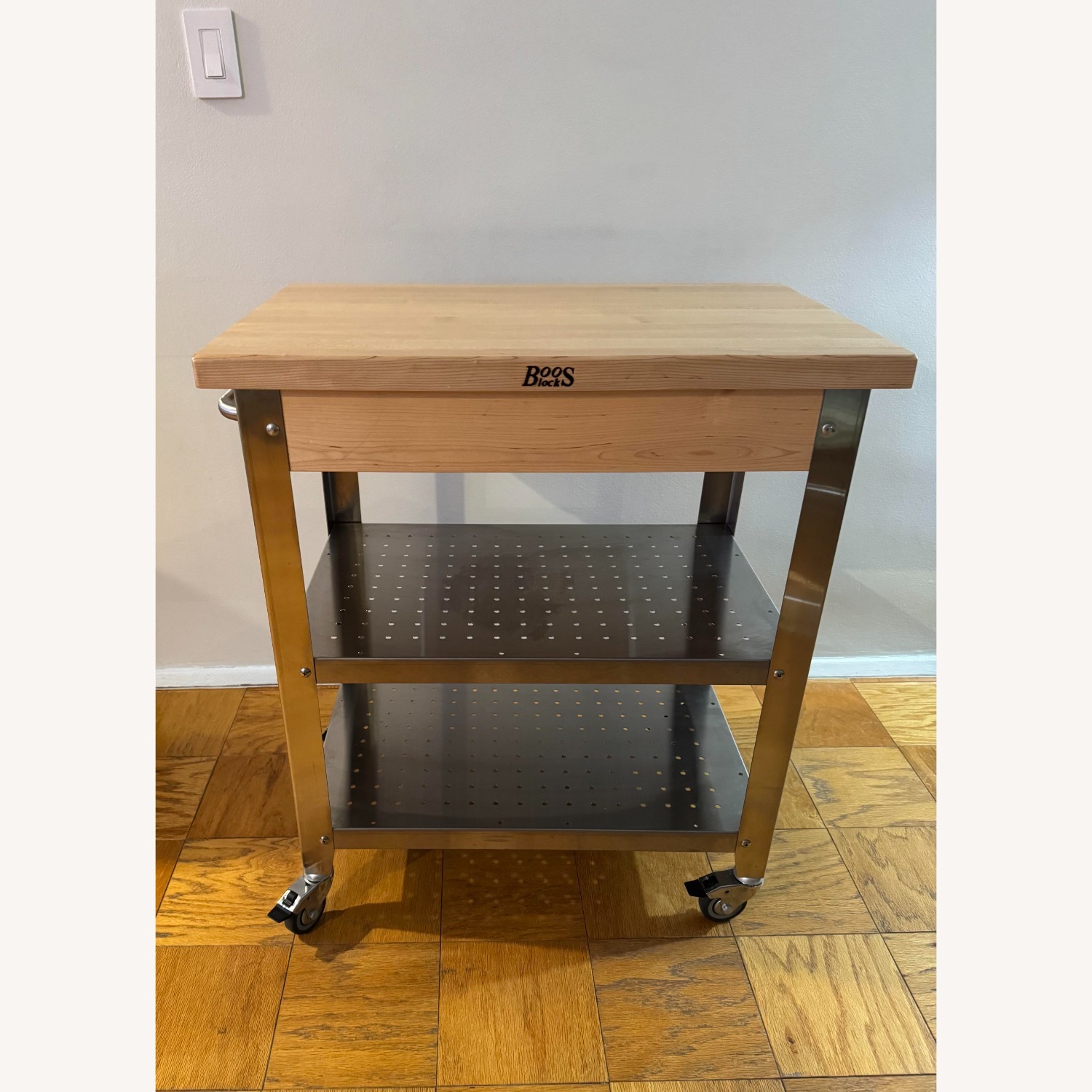 John Boos Cucina Elegante Wood Kitchen Island - image-5