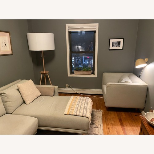 Used BDDW Maple Floor Lamp for sale on AptDeco