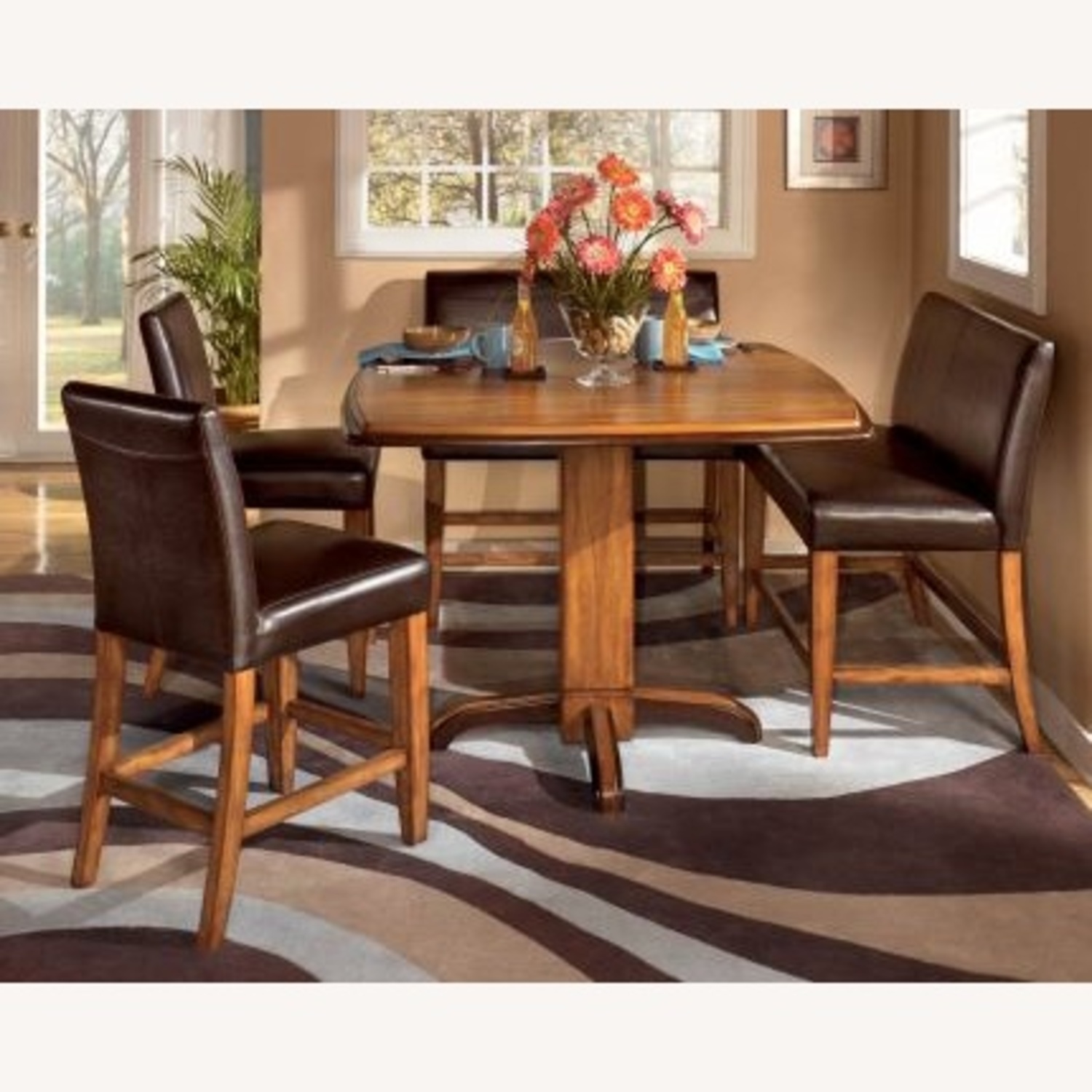 Ashley Furniture Light Brown Dining Sets - image-7
