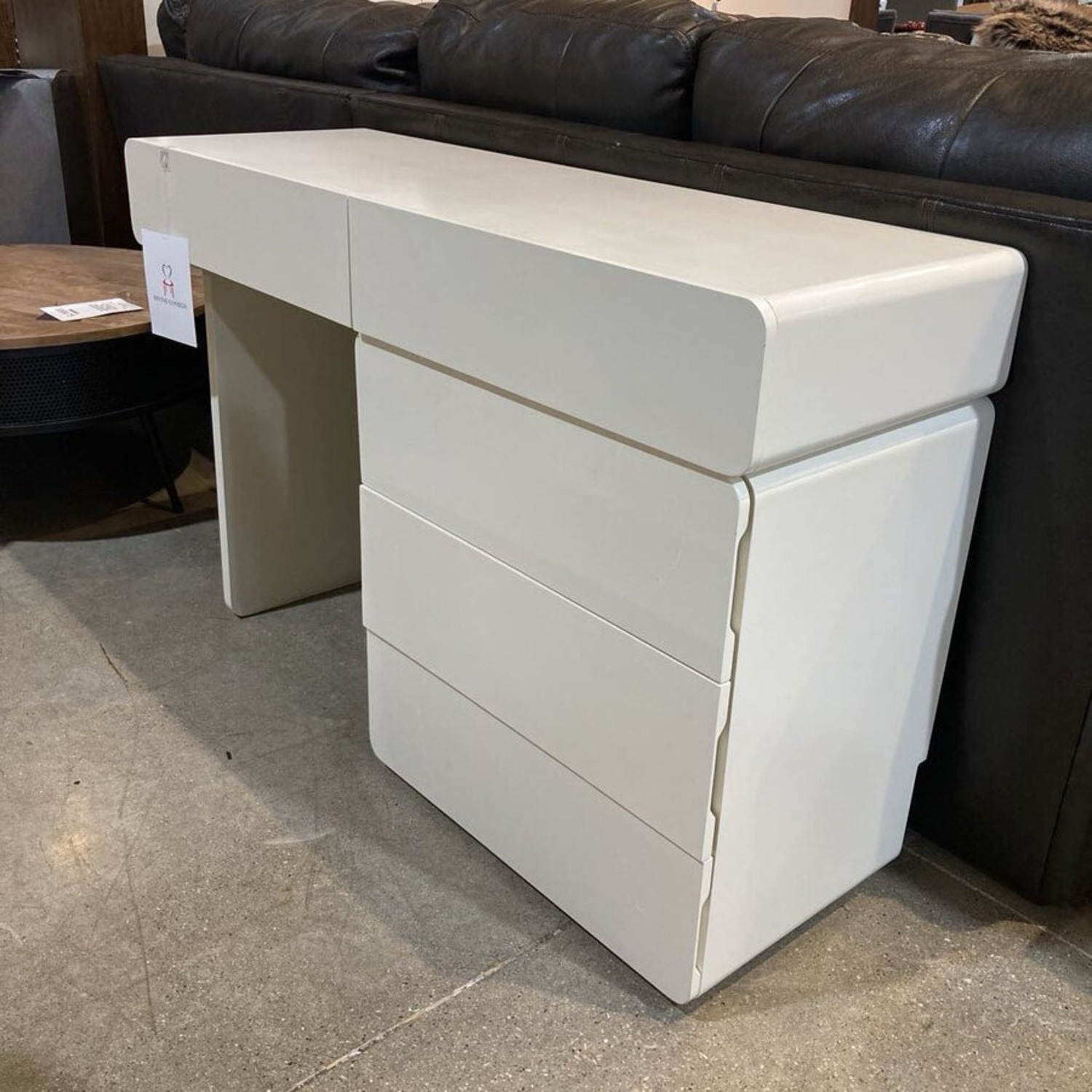 Modern Cliff Desk White - image-1