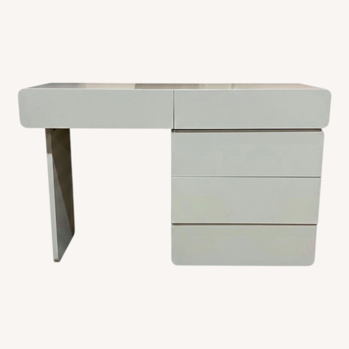 Used Modern Cliff Desk White for sale on AptDeco