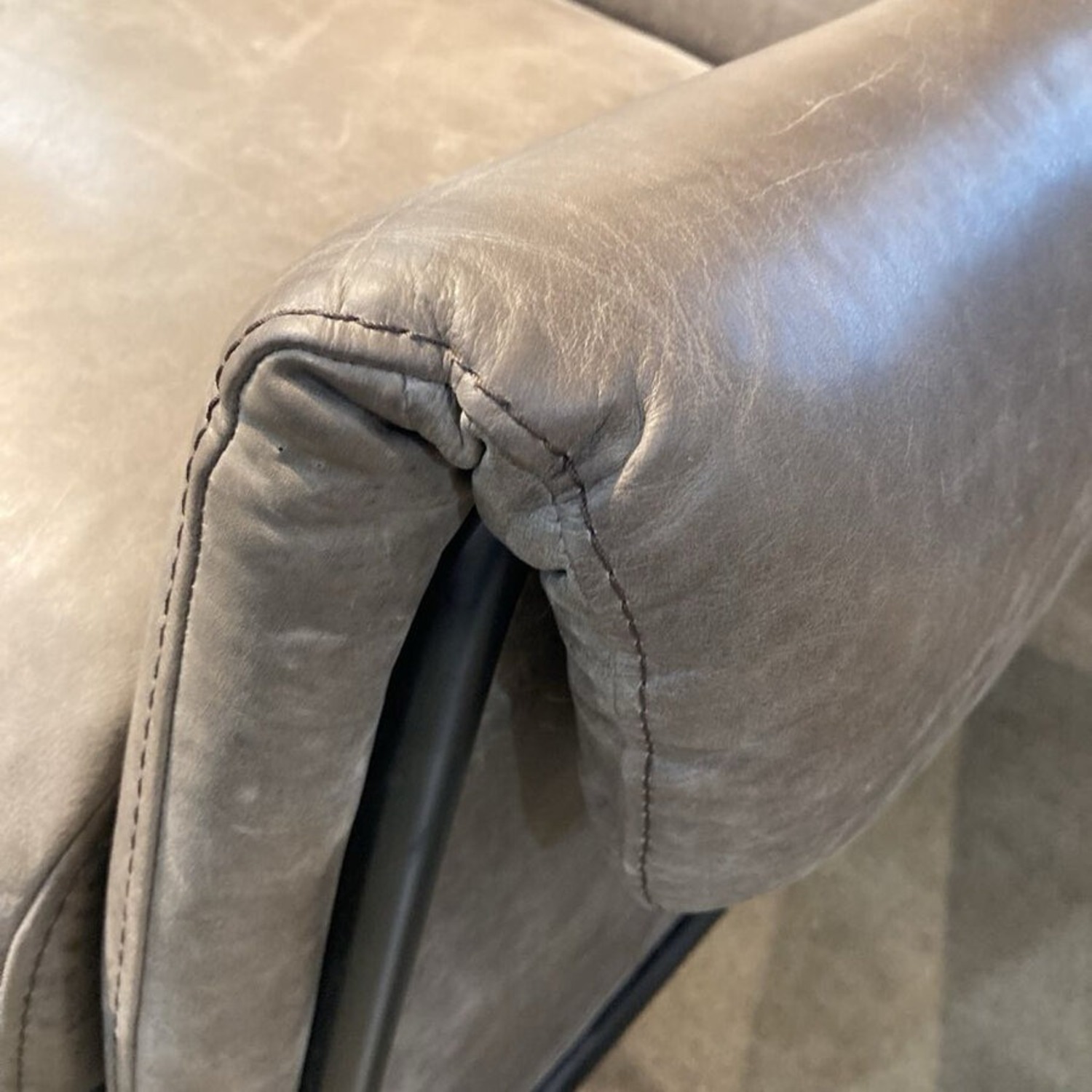 Arhaus Agner Leather Power Recliner - image-6