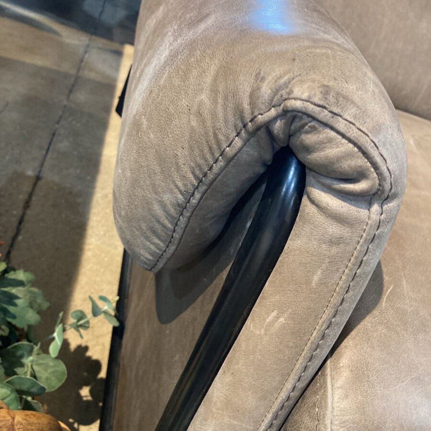 Arhaus Agner Leather Power Recliner - image-8