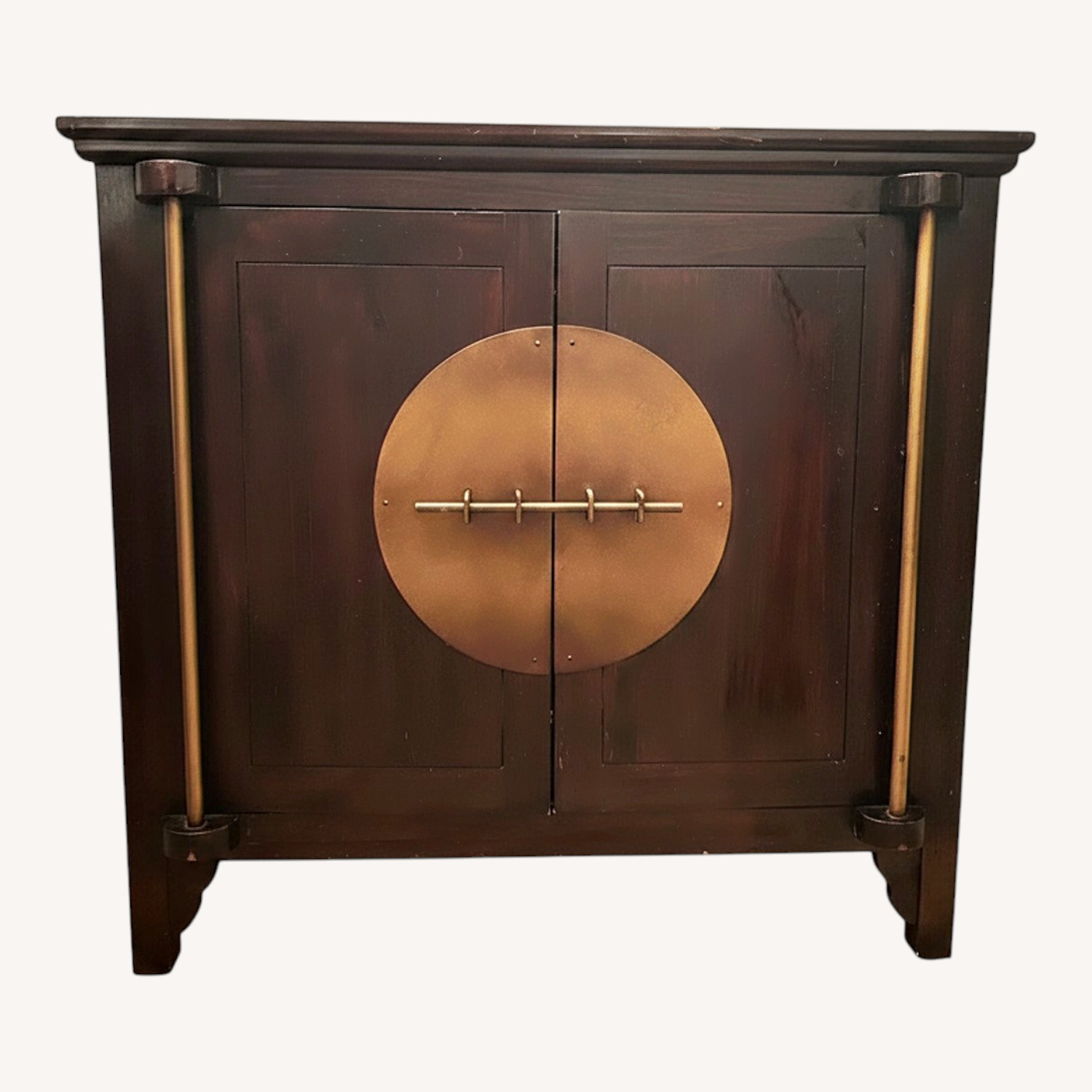 Pier 1 Imports Dark Brown Sideboard - image-0
