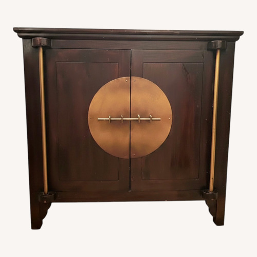 Used Pier 1 Imports Dark Brown Sideboard for sale on AptDeco