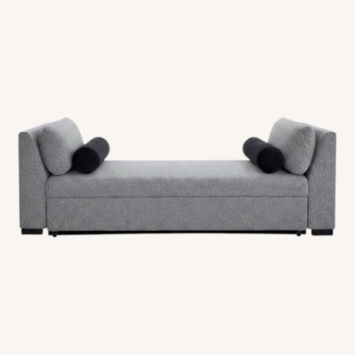 Used Bob's Discount Furniture Light Gray Sleeper Sofa for sale on AptDeco