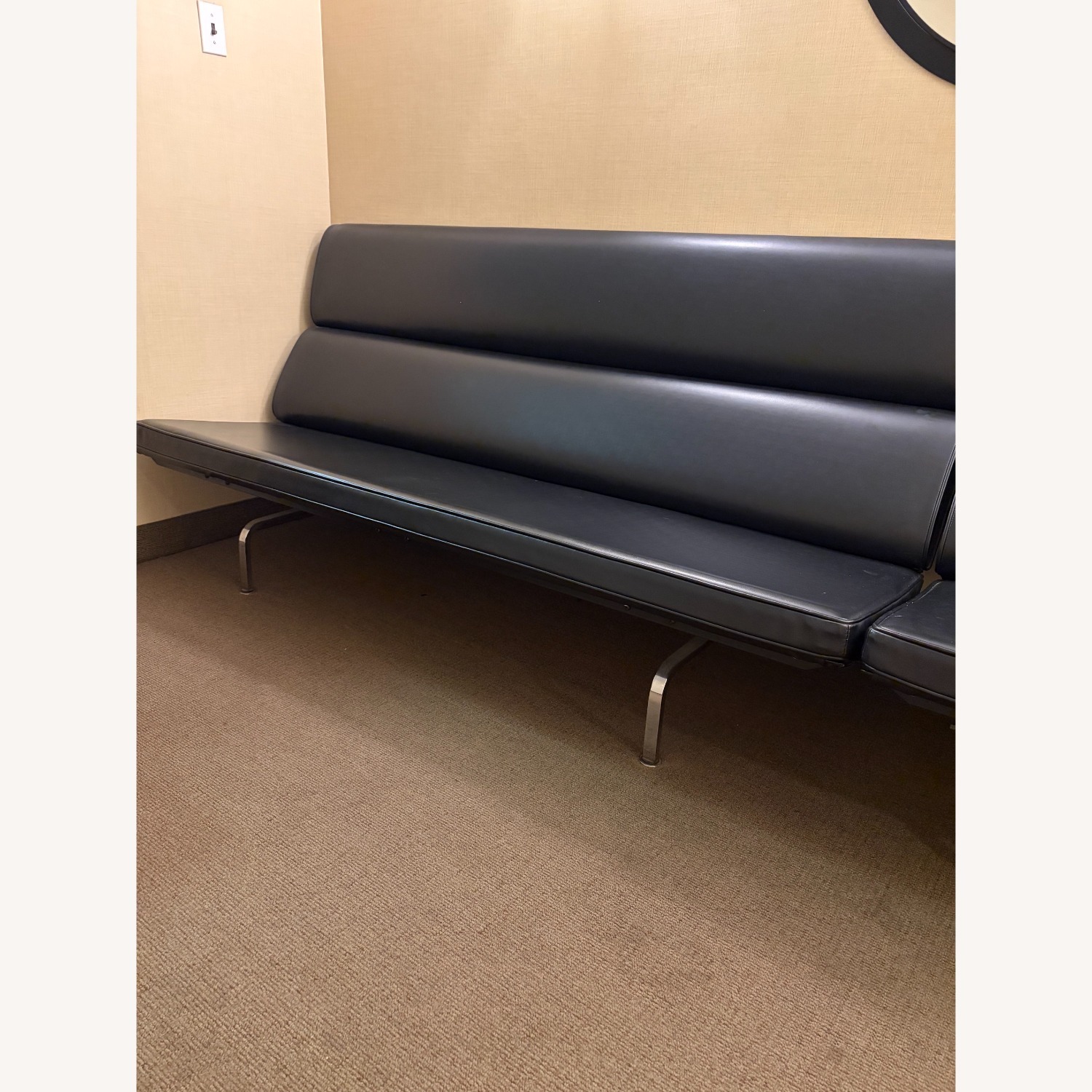 Eggplant Eames Sofa Compact - image-2
