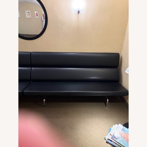 Used Eggplant Eames Sofa Compact for sale on AptDeco