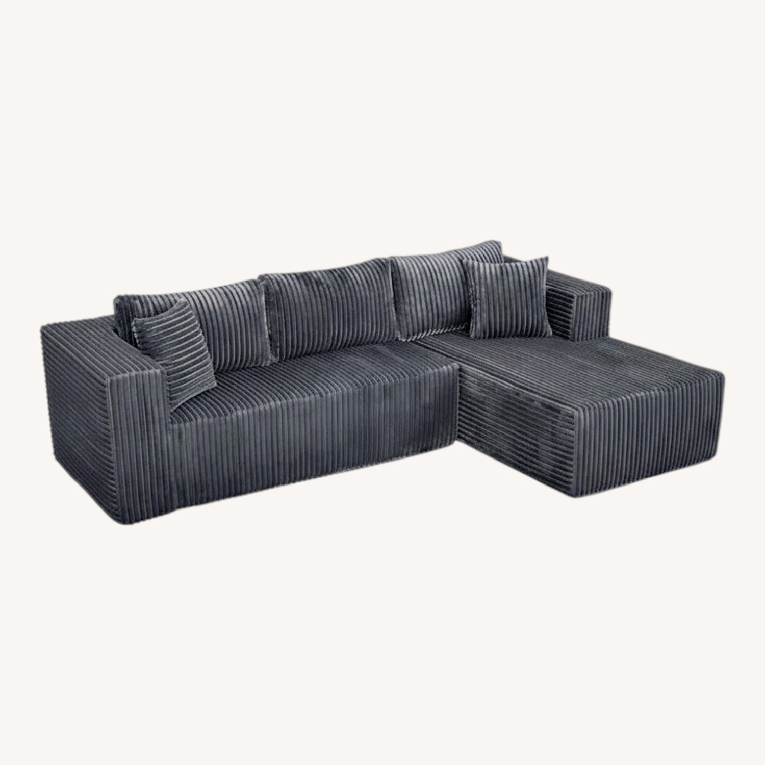 Boneless Fabric 3+ Seater Sofa - image-0