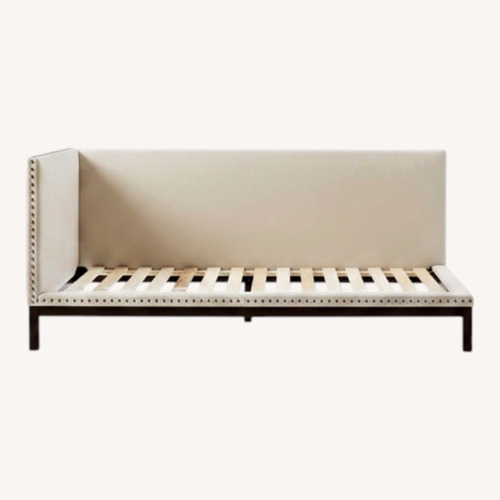 Used West Elm Nailhead Upholstered Daybed for sale on AptDeco