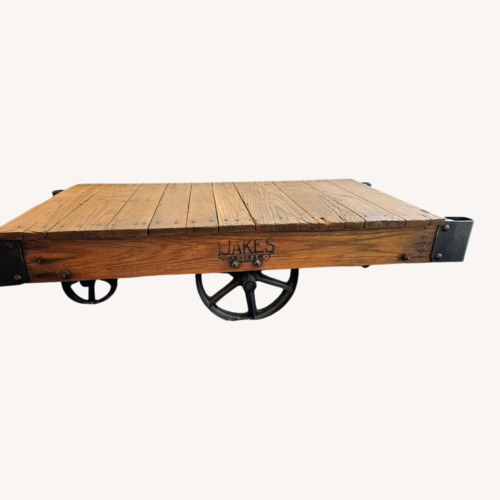 Used Authentic Jakes Foundry Industrial Cart for sale on AptDeco