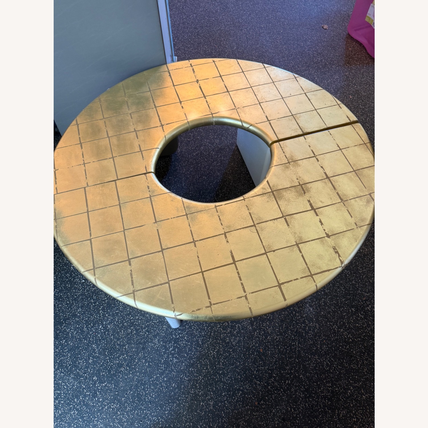 Gold Lacquer Coffee Table - image-1