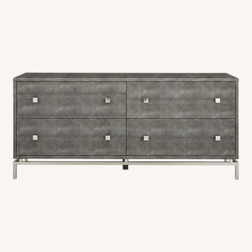 Used CB2 Shagreen 58" 4 Drawer Dresser for sale on AptDeco