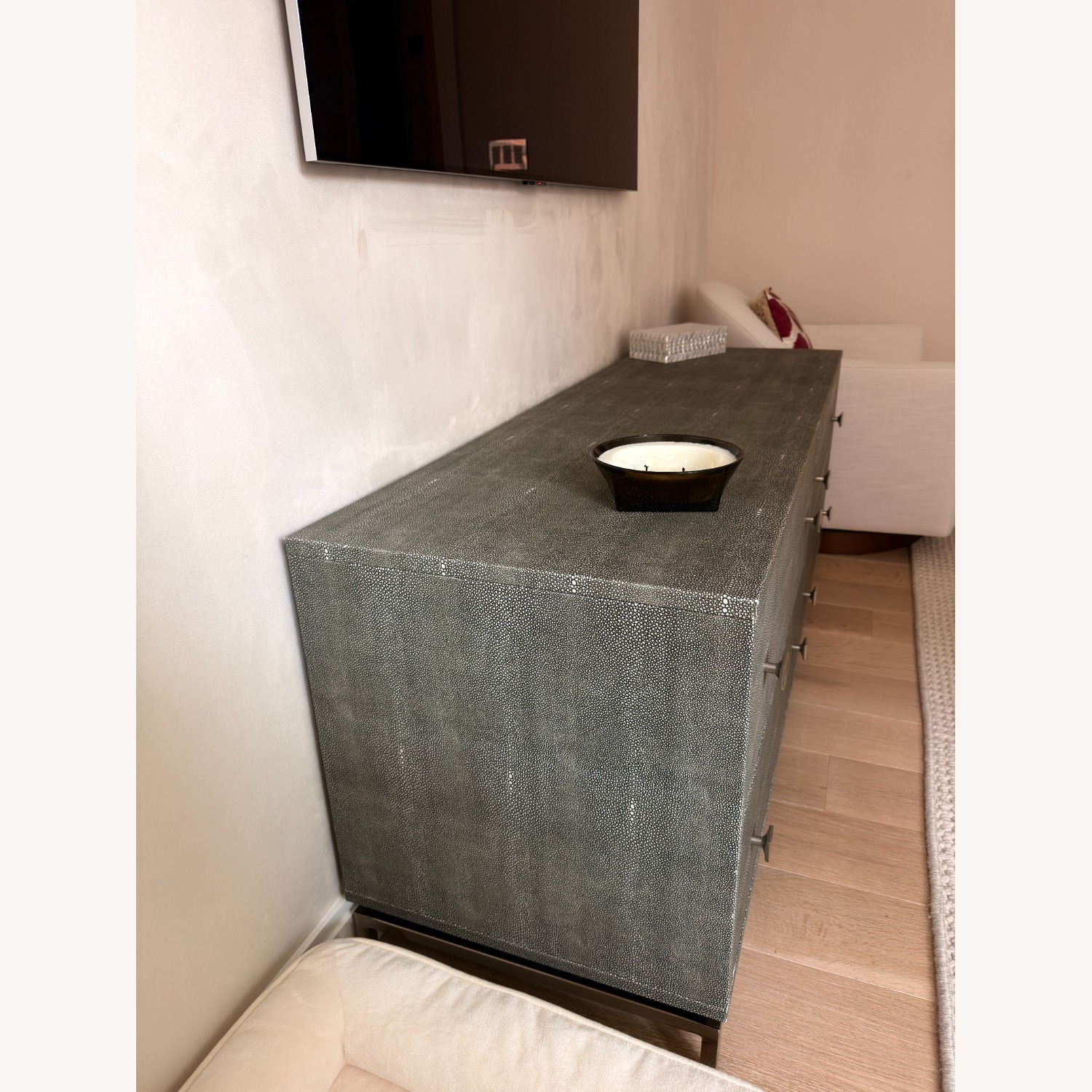 CB2 Shagreen 58" 4 Drawer Dresser - image-3