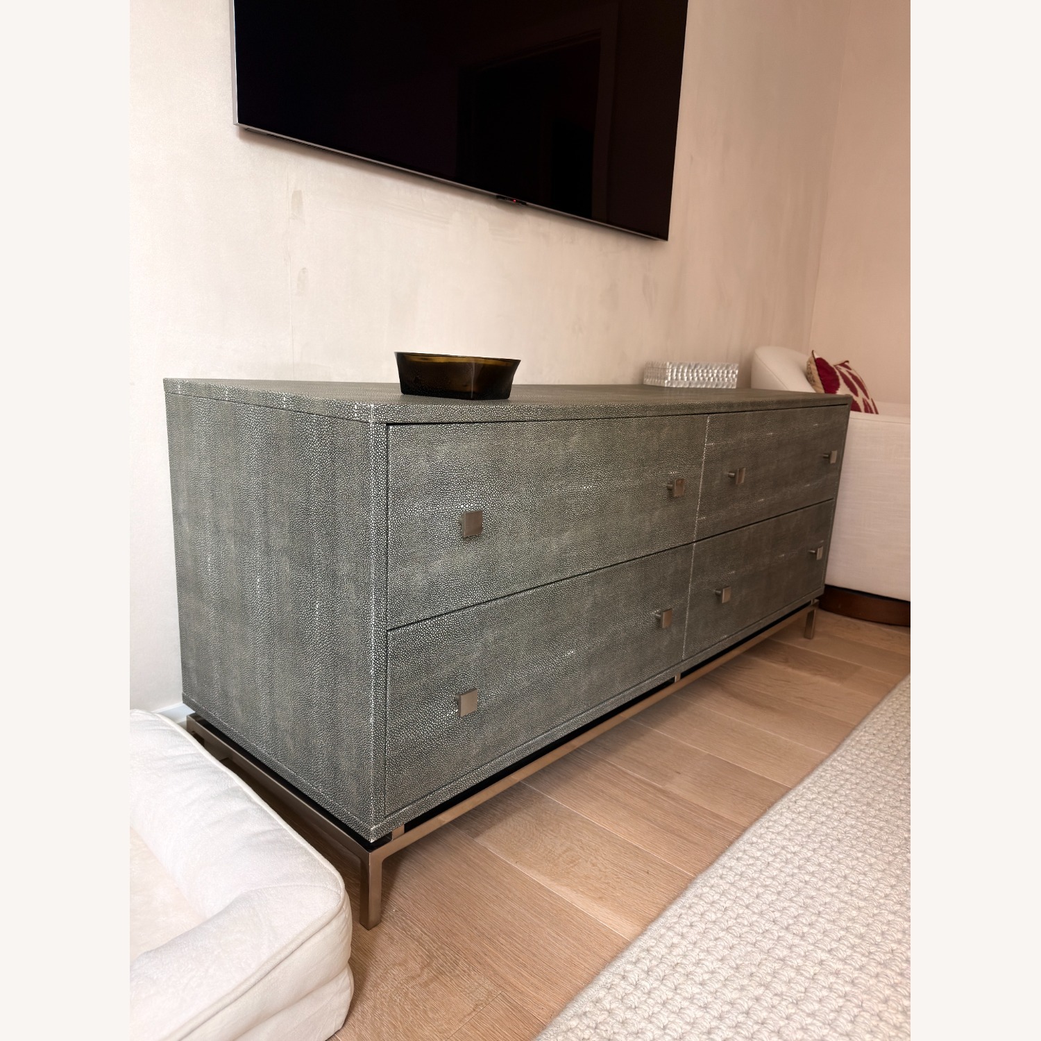 CB2 Shagreen 58" 4 Drawer Dresser - image-4