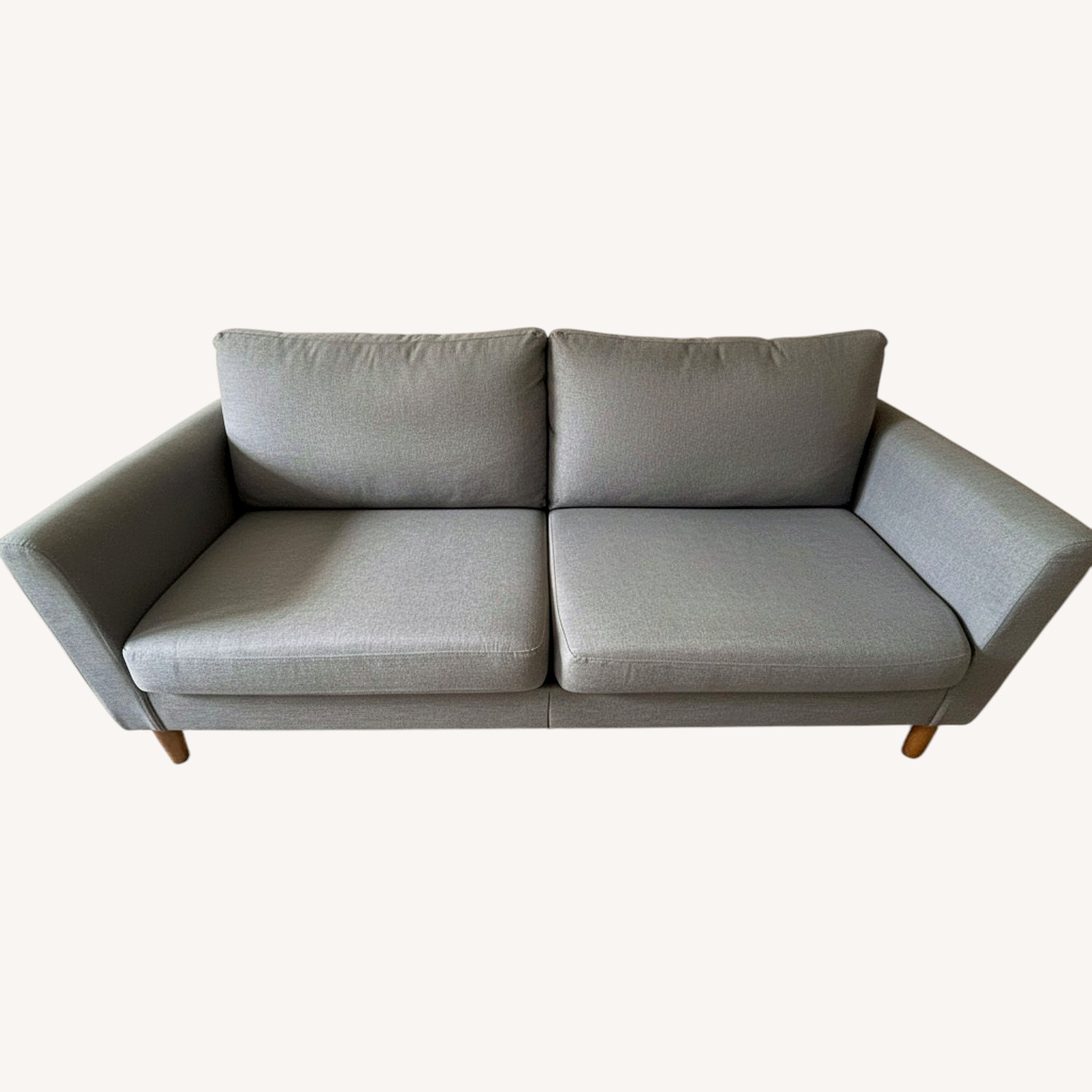 Dark Gray Fabric Sleeper Sofa - image-0