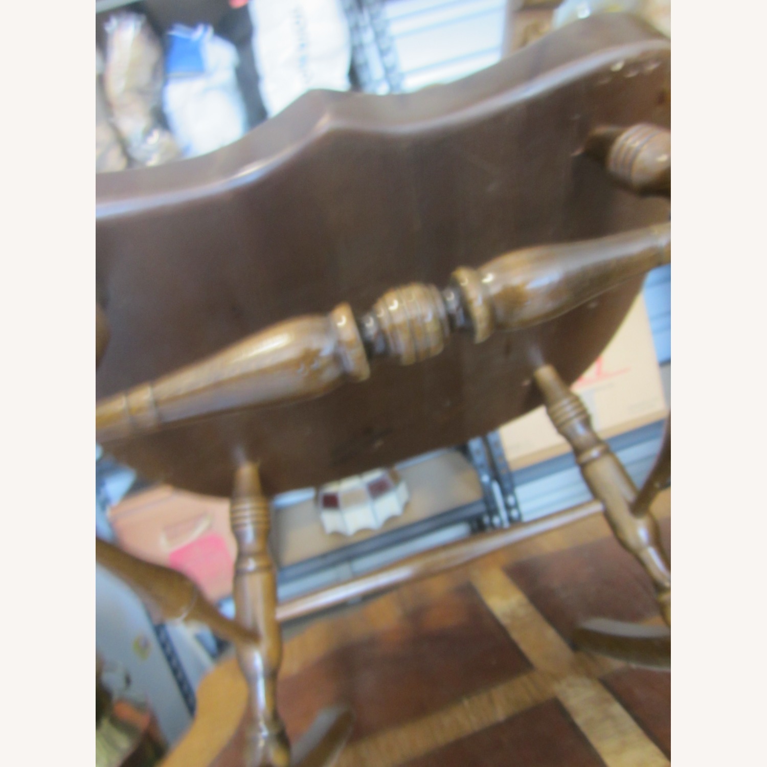 Vintage/Antique Finds Light Brown Accent Chair - image-8