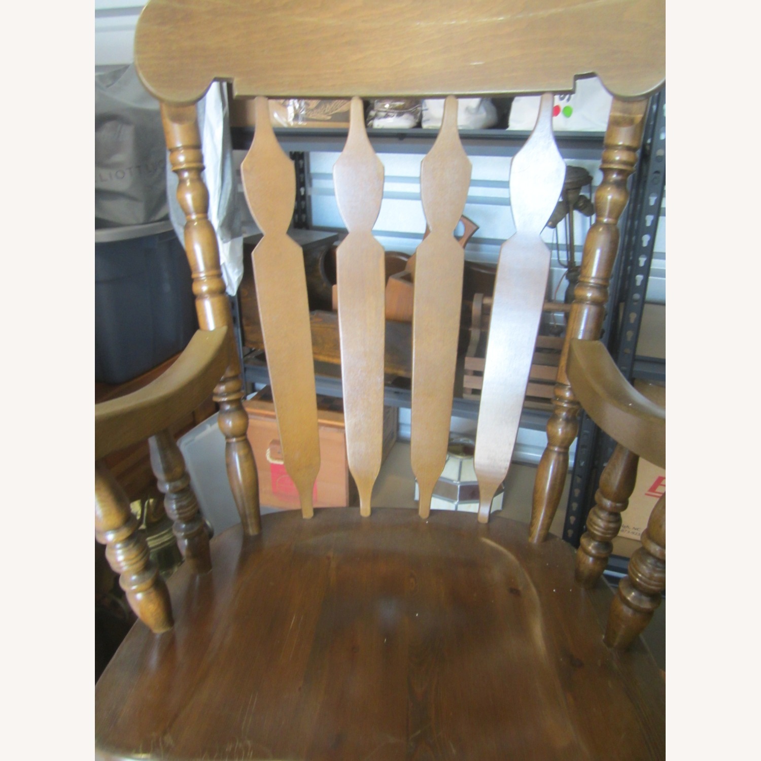 Vintage/Antique Finds Light Brown Accent Chair - image-5