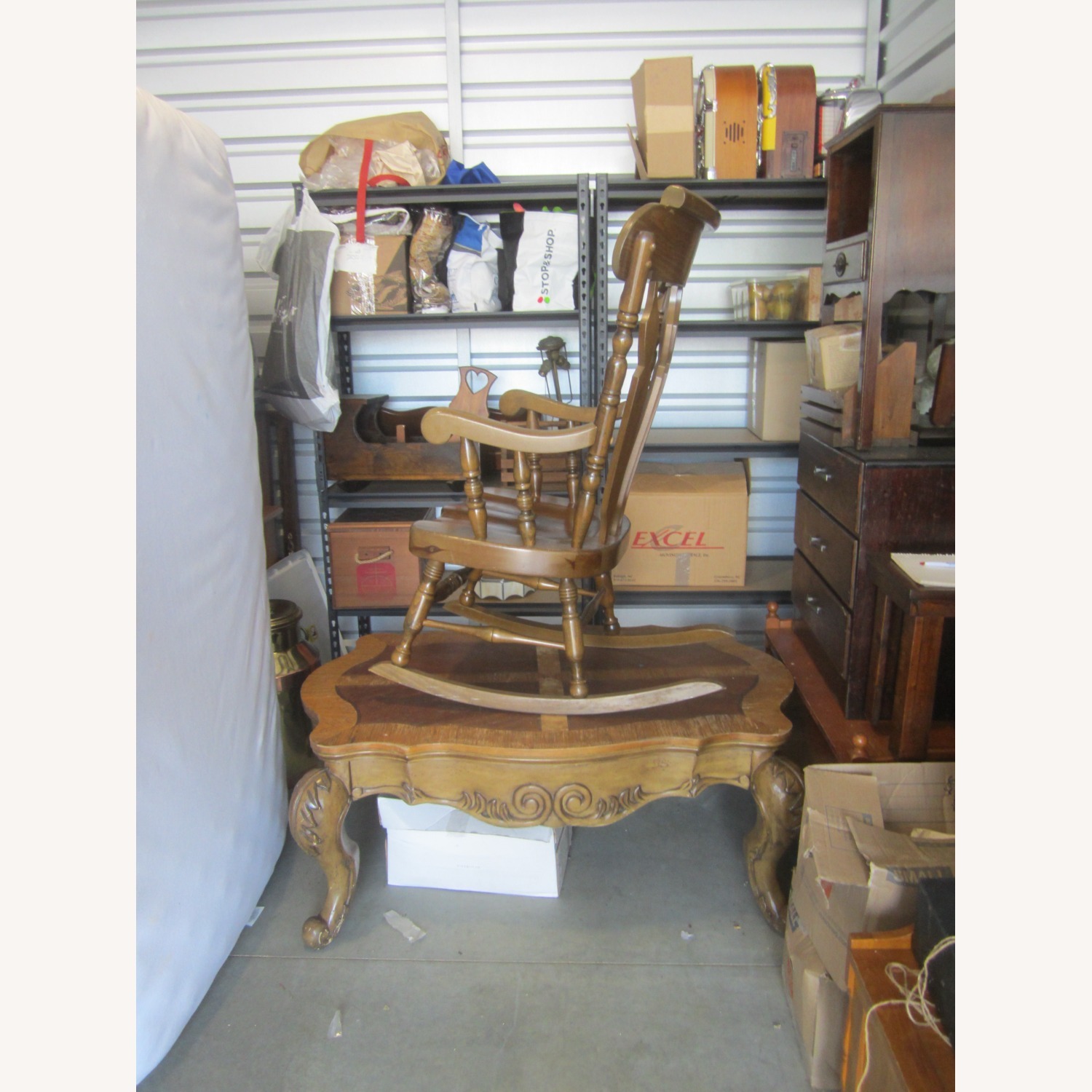 Vintage/Antique Finds Light Brown Accent Chair - image-2