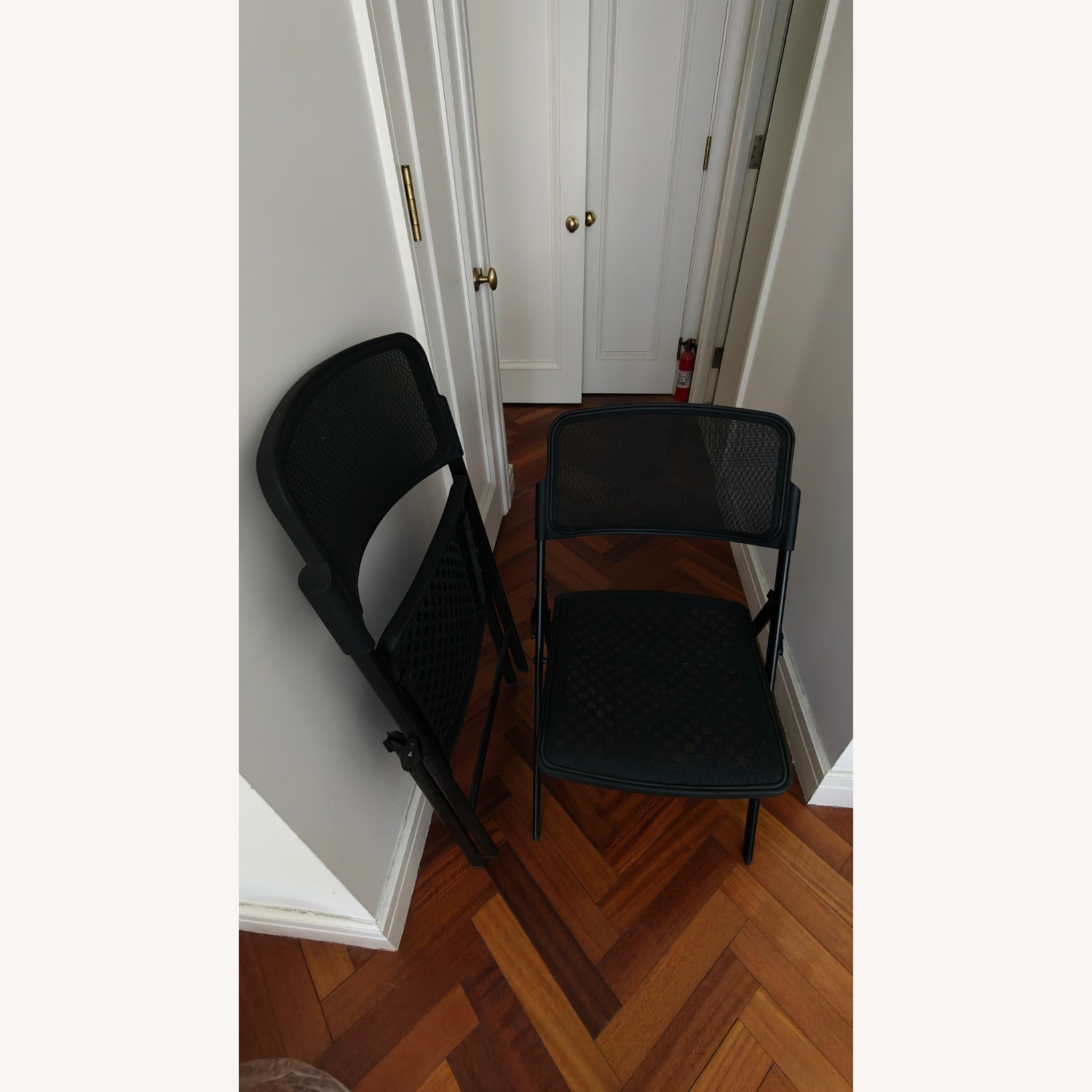 Office Star Breathable Folding Chair - image-1